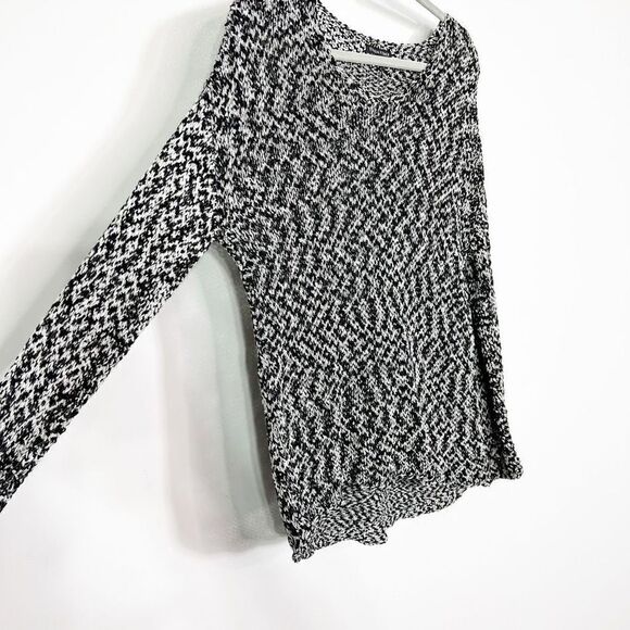 Eileen Fisher Sweater Open Knit Womens Space Dyed Pullover Ladies Small - Picture 6 of 7